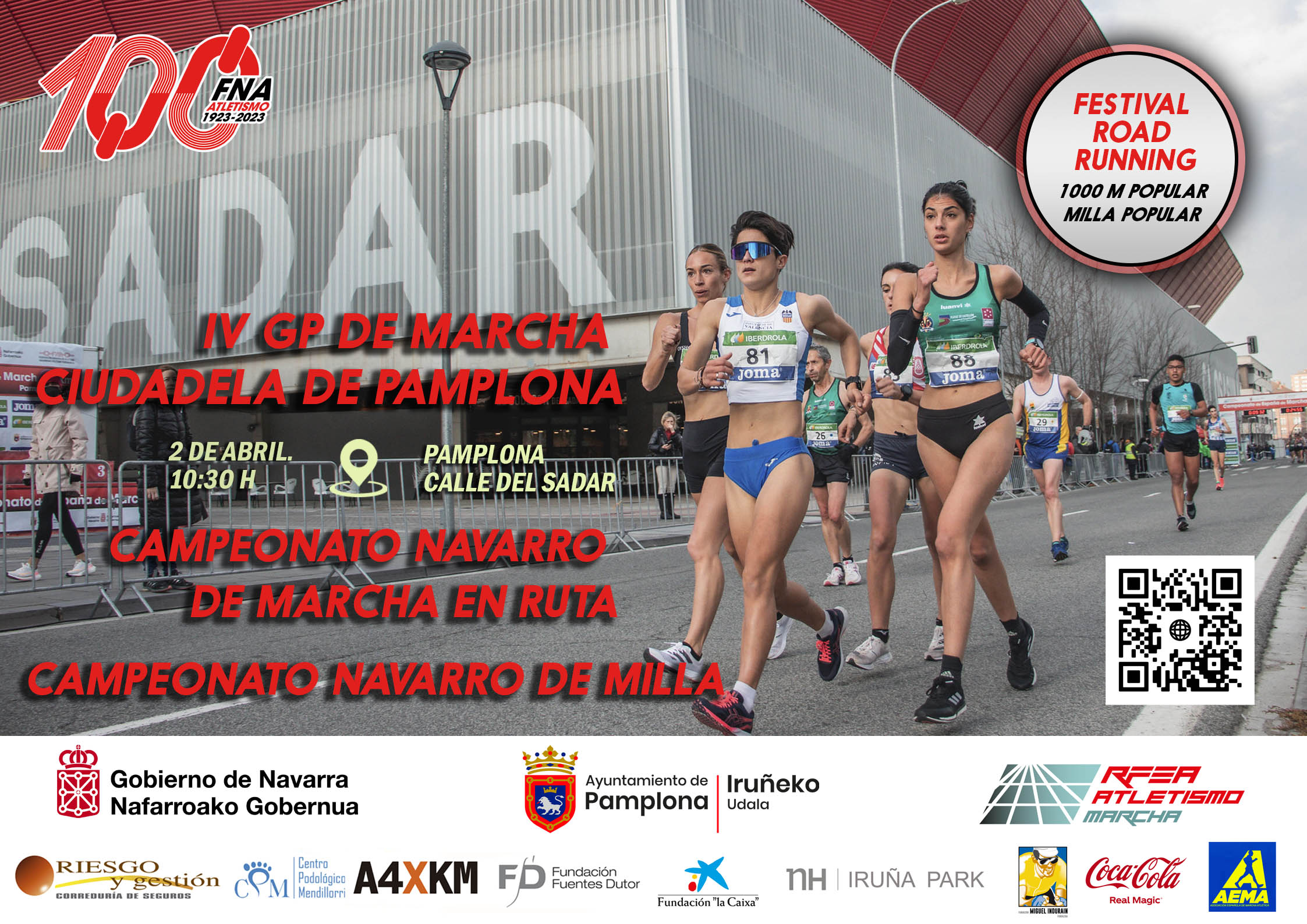 inscritos provisionales GP Ciudadela de Pamplona-Festival Road Running